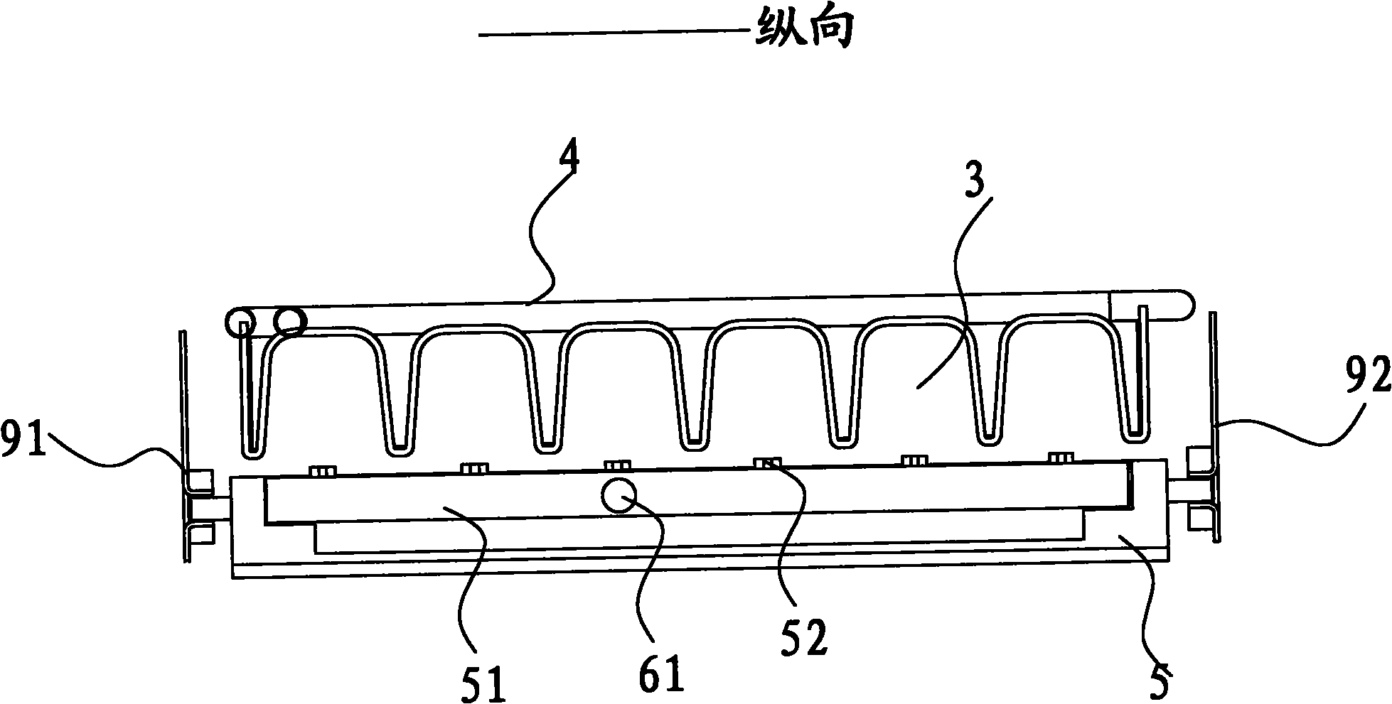 Ice making device for refrigerator and refrigerator with same
