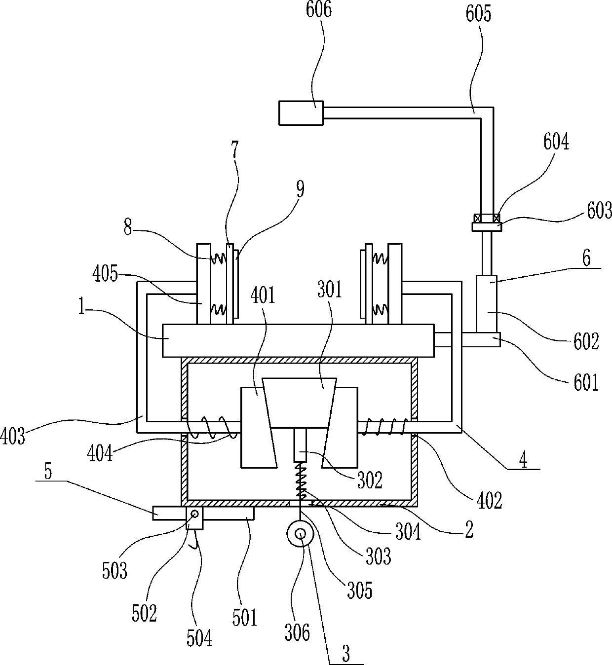 Head fixing device for ophthalmologic operation