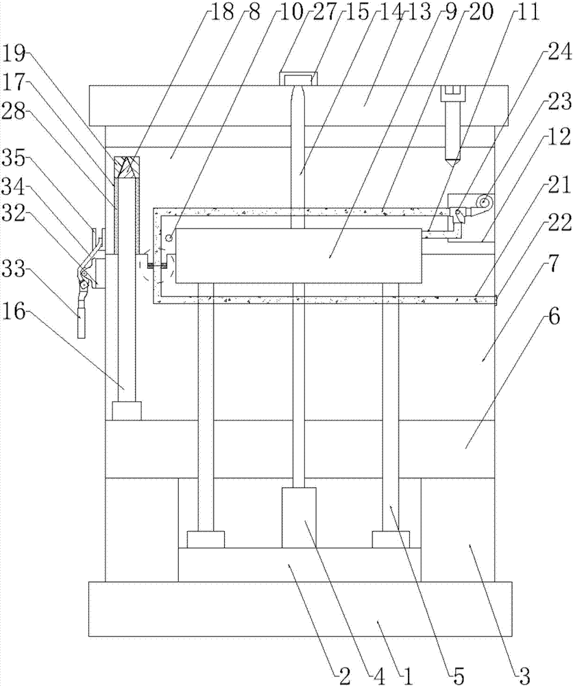 Tunica conjunctiva lower injection mold used for teaching