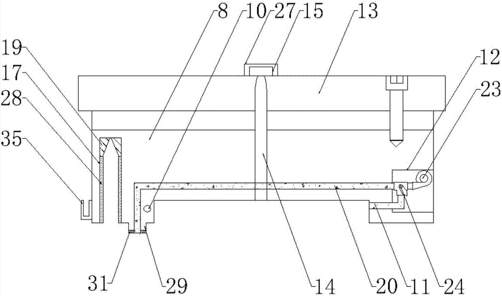 Tunica conjunctiva lower injection mold used for teaching