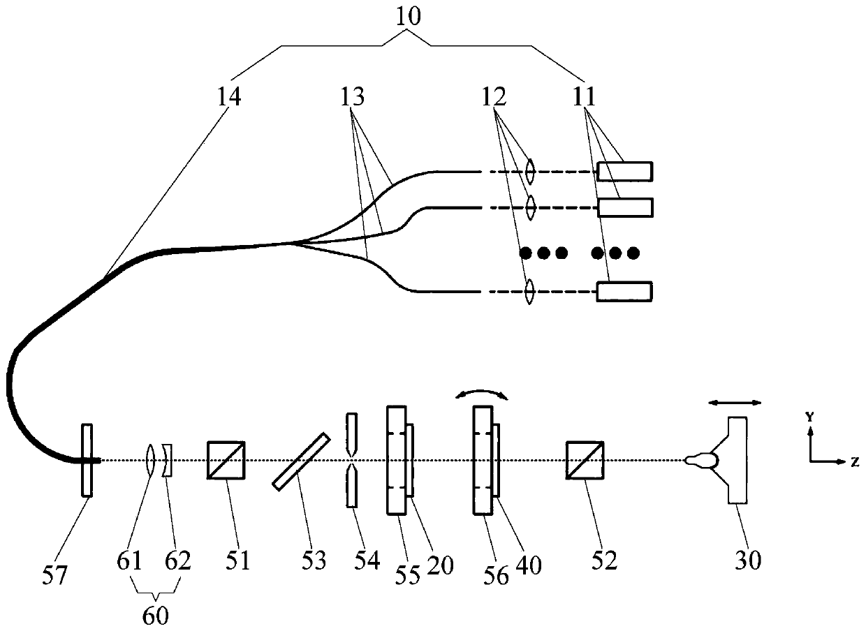 Device and method for measuring refractive index of optical material