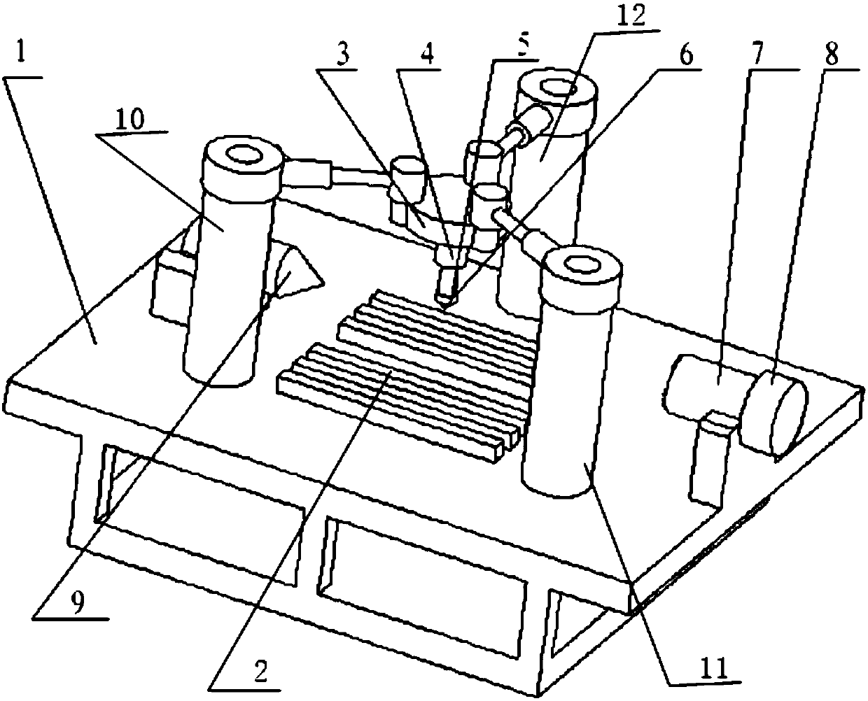 A Parallel Redundant Fully Hydraulic Machine Tool