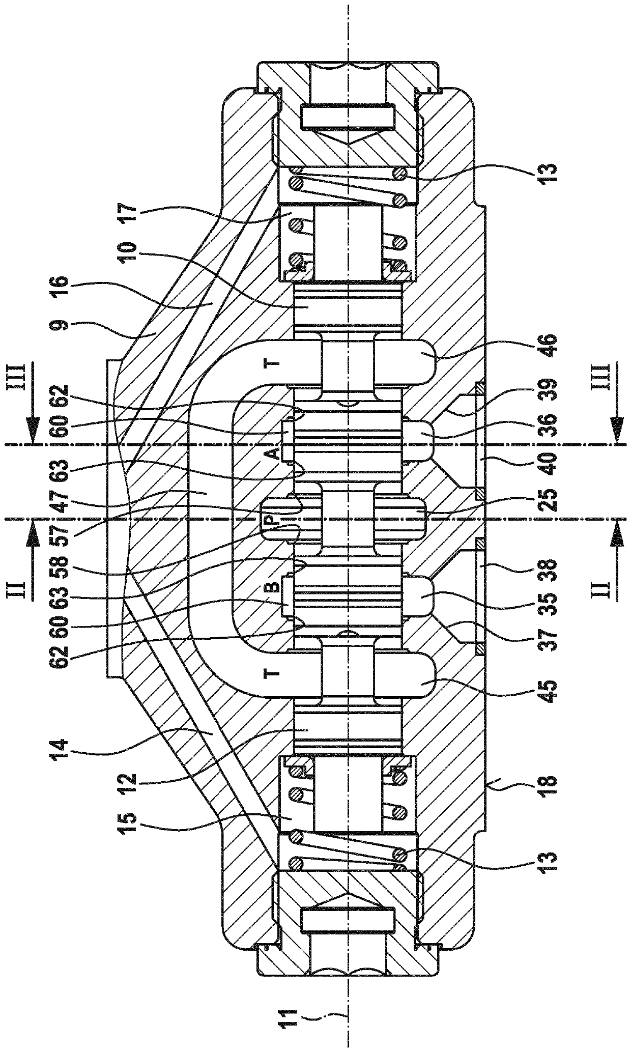 Hydraulic spool valve