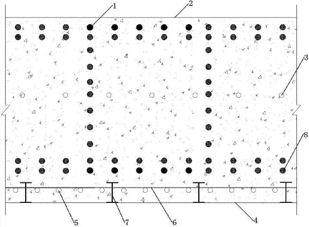 Construction method for steel-framework concrete wall of primary loop cabin of high temperature gas cooled reactor