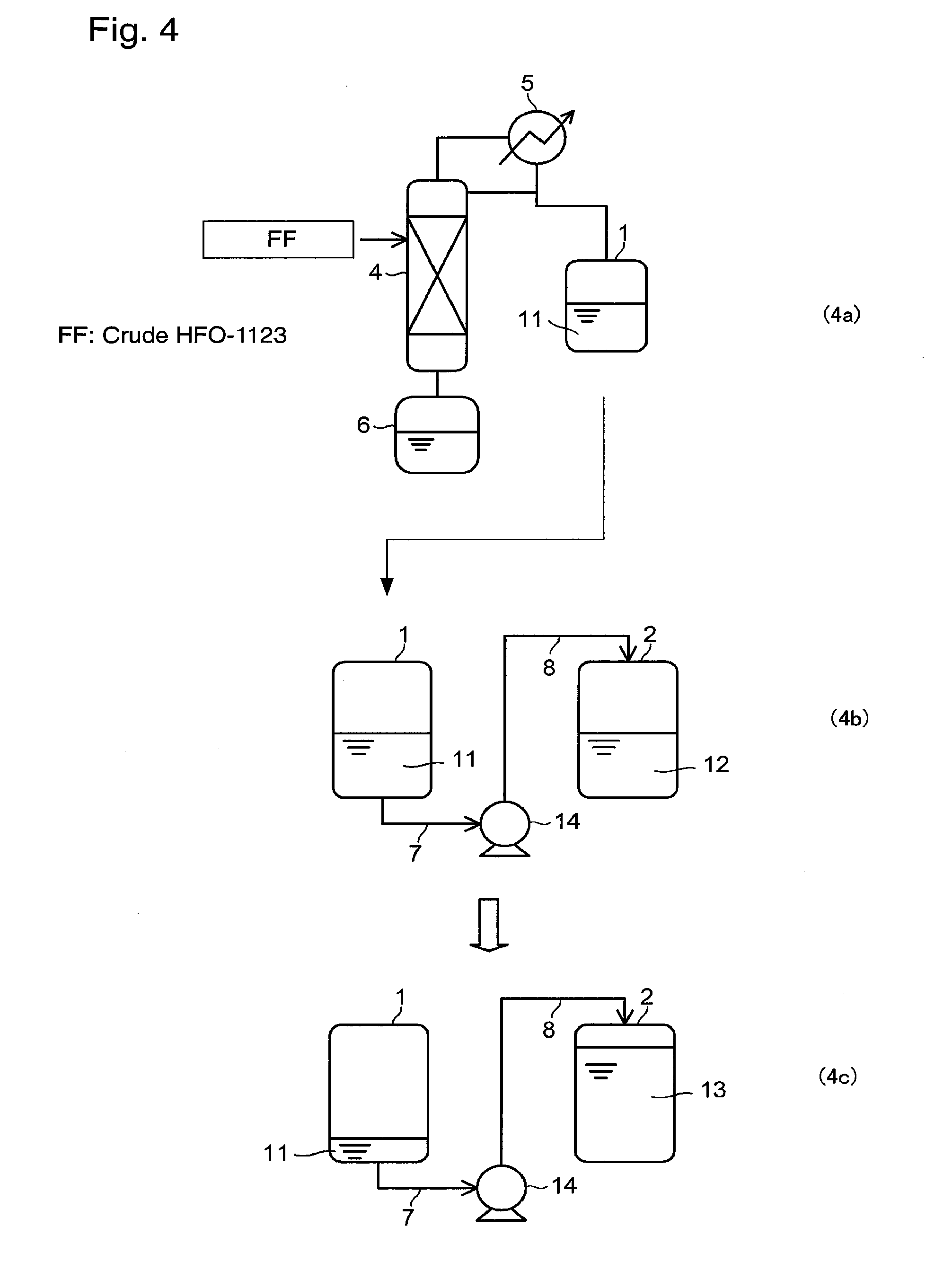 Method for producing working fluid