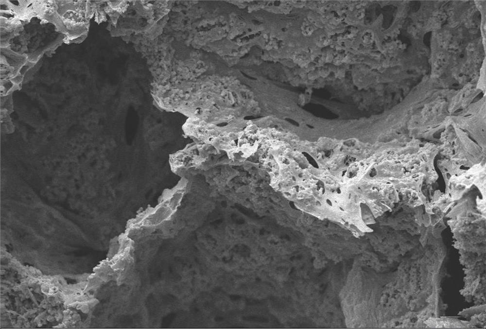 Preparation method of a three-dimensional porous carbon airgel material and its application in lithium-sulfur batteries