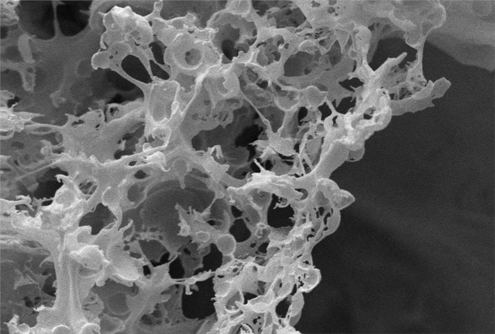 Preparation method of a three-dimensional porous carbon airgel material and its application in lithium-sulfur batteries