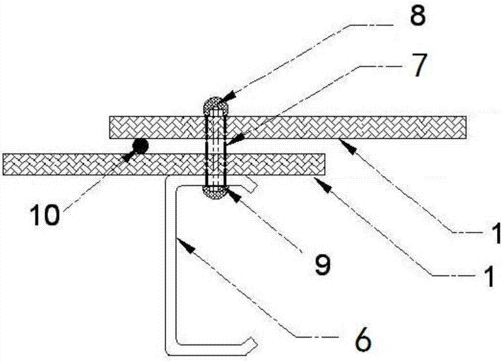Pressure relief building board using modified expanded and vitrified beads and installation structure thereof