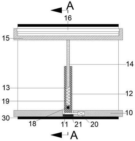 Construction road fence with automatic righting function