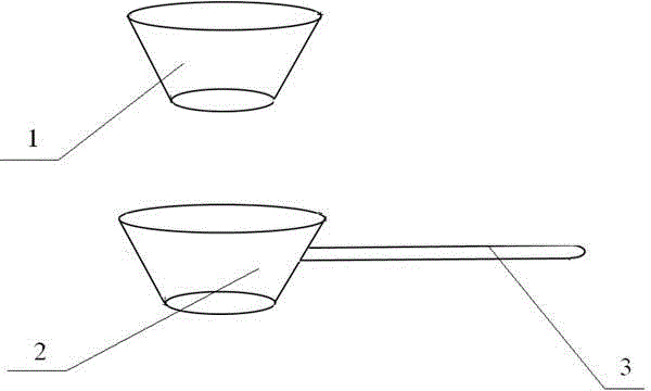 Diarrhea patient loose stool or watery stool sampling device