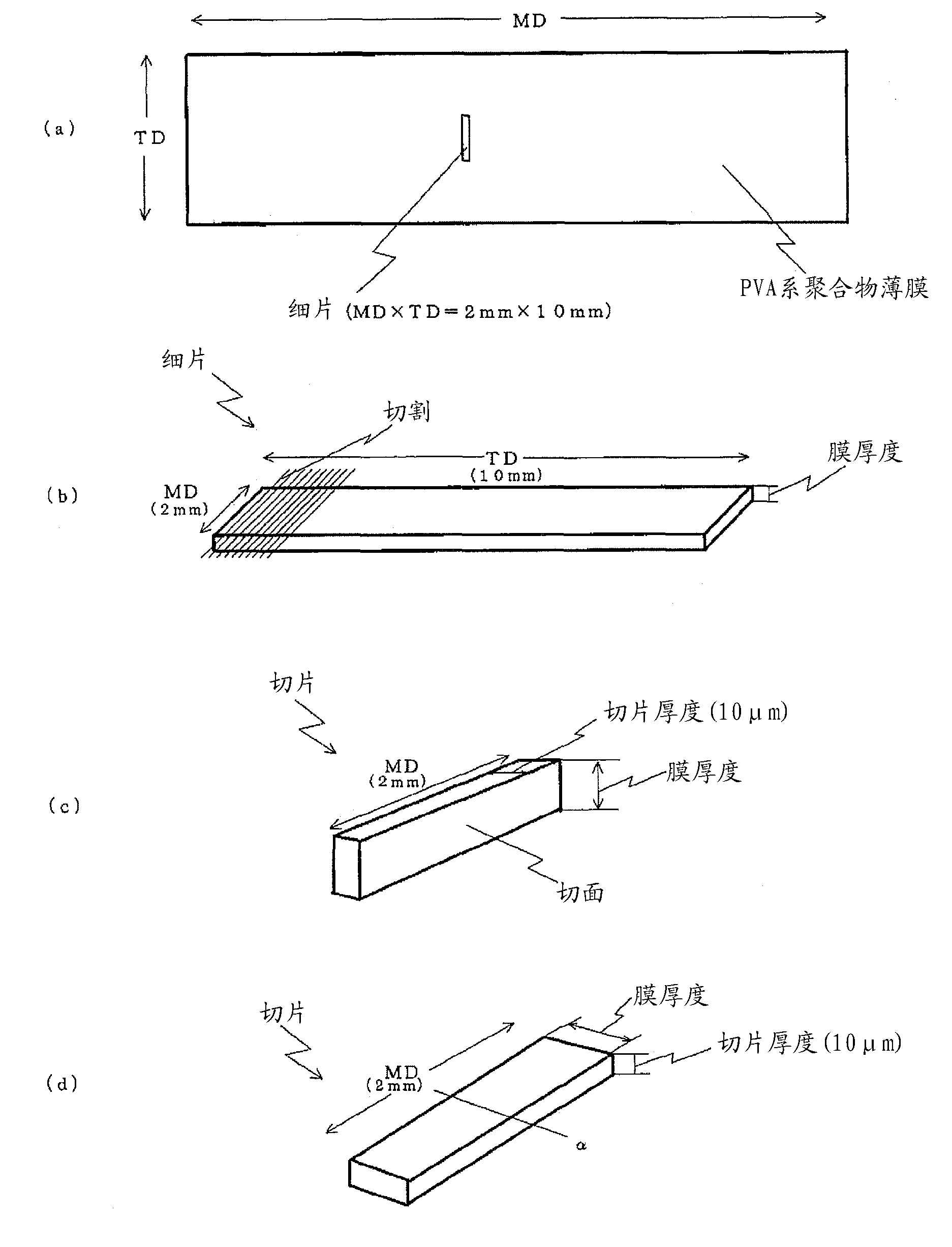 Polyvinyl alcohol polymer film and process for producing same