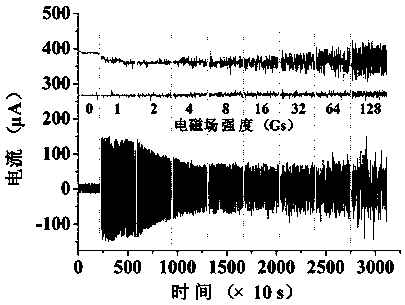 Method for evaluating influence on energy metabolism of living body caused by electromagnetic radiation by using MFC