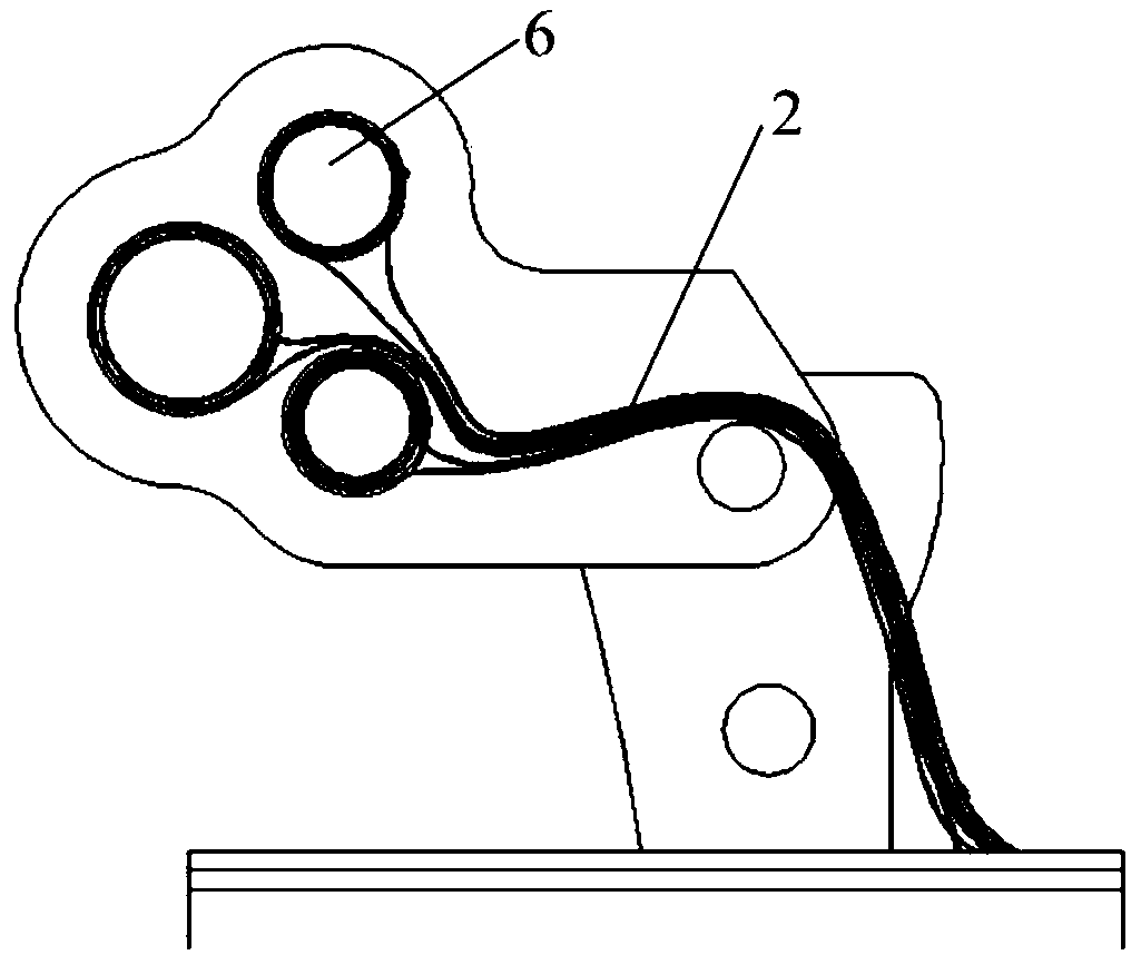 Seat belt buckle detection device and working method thereof