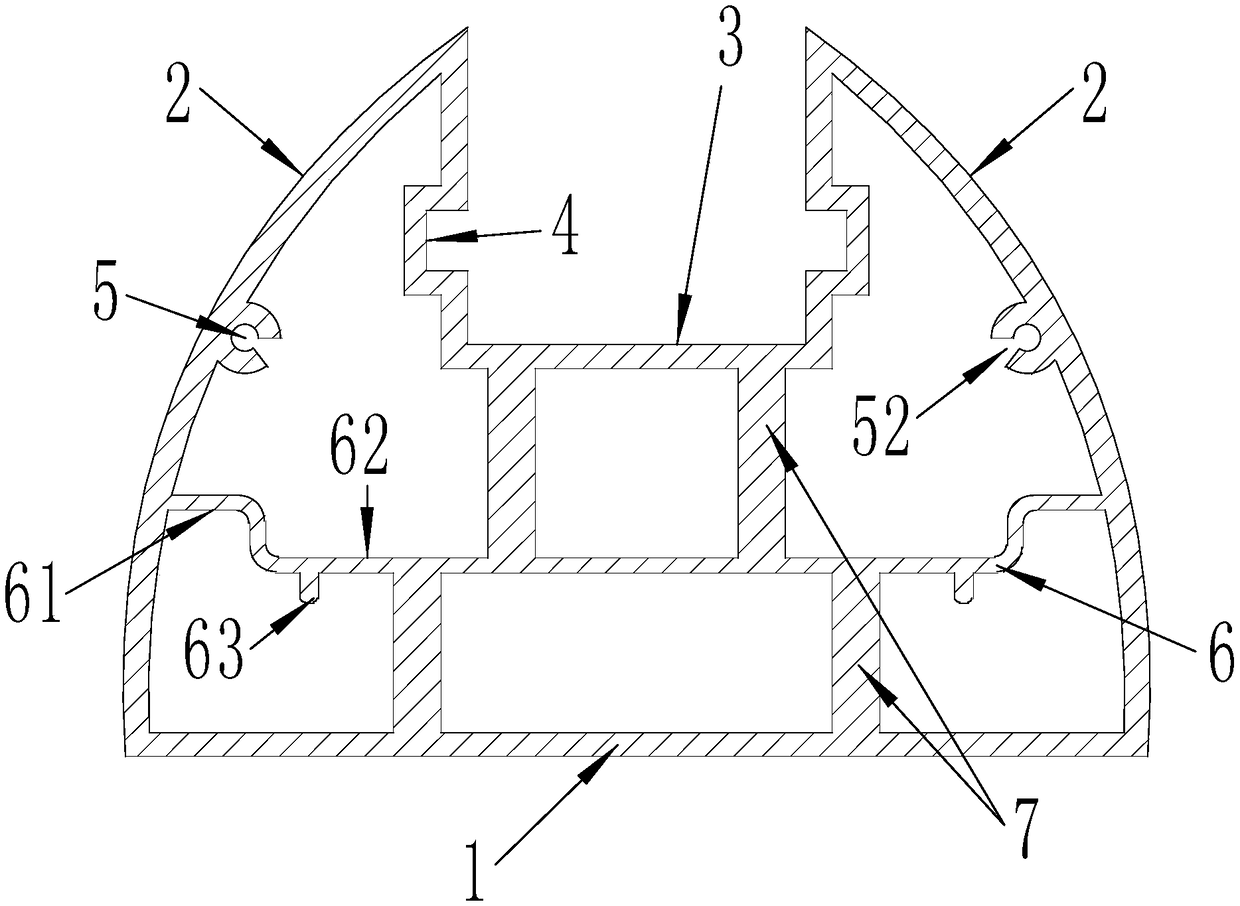 Single-layer toughened glass partition wall