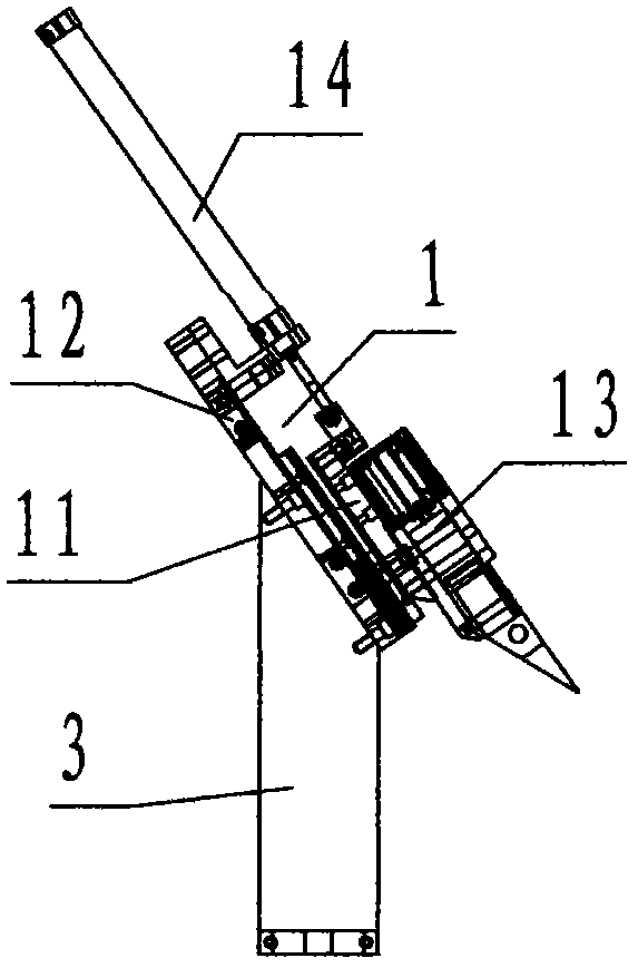 Pneumatic automatic device for assembling binder clips