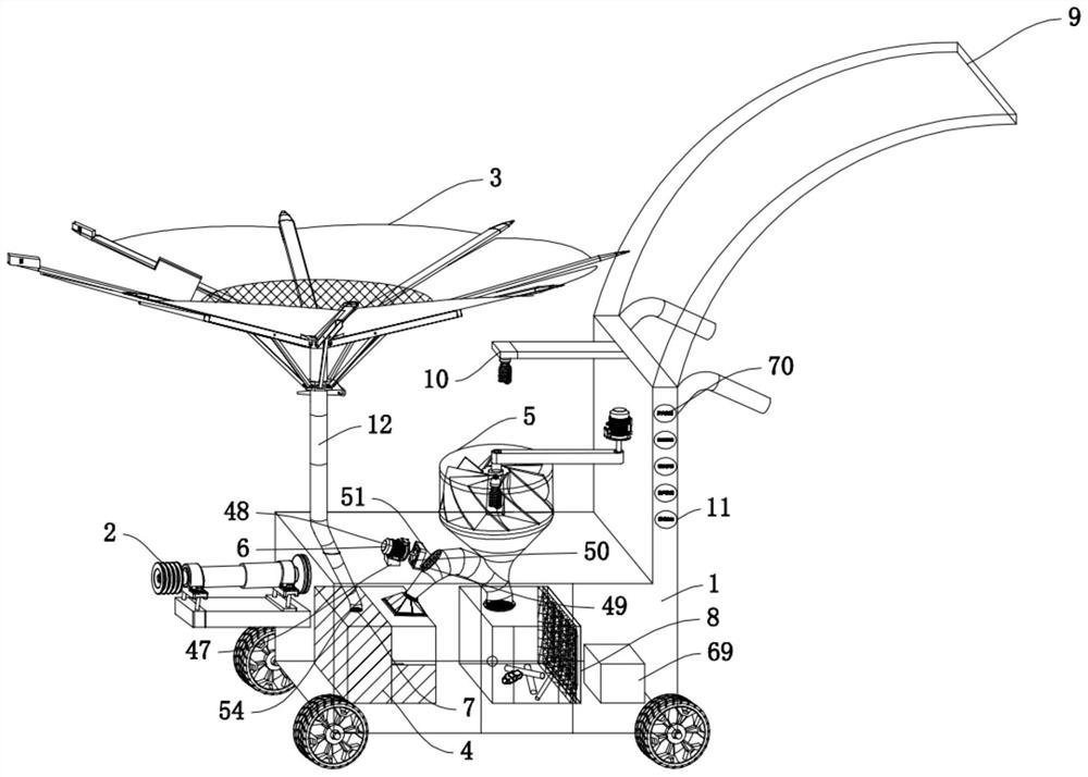 Magnetic attraction supporting one-way conduction type scarab trapping and killing device