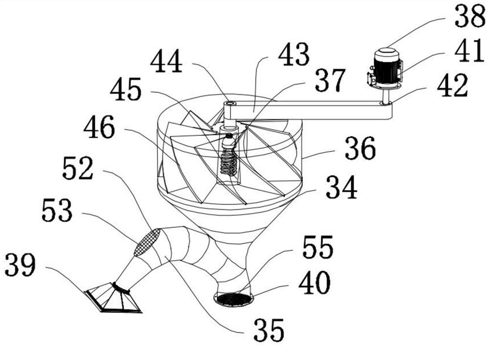 Magnetic attraction supporting one-way conduction type scarab trapping and killing device