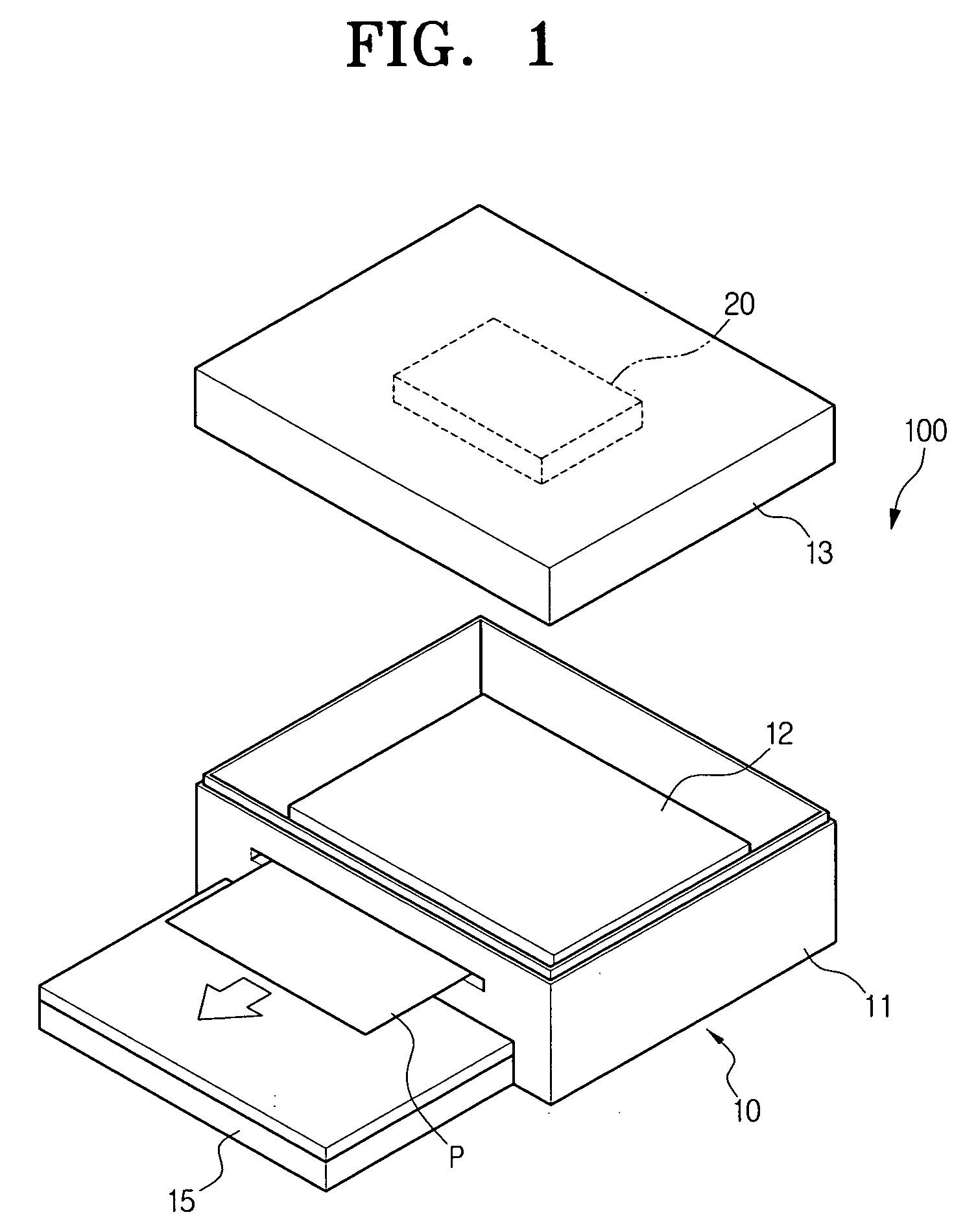Installing unit for data recording/reproducing device and photo-printer having the same