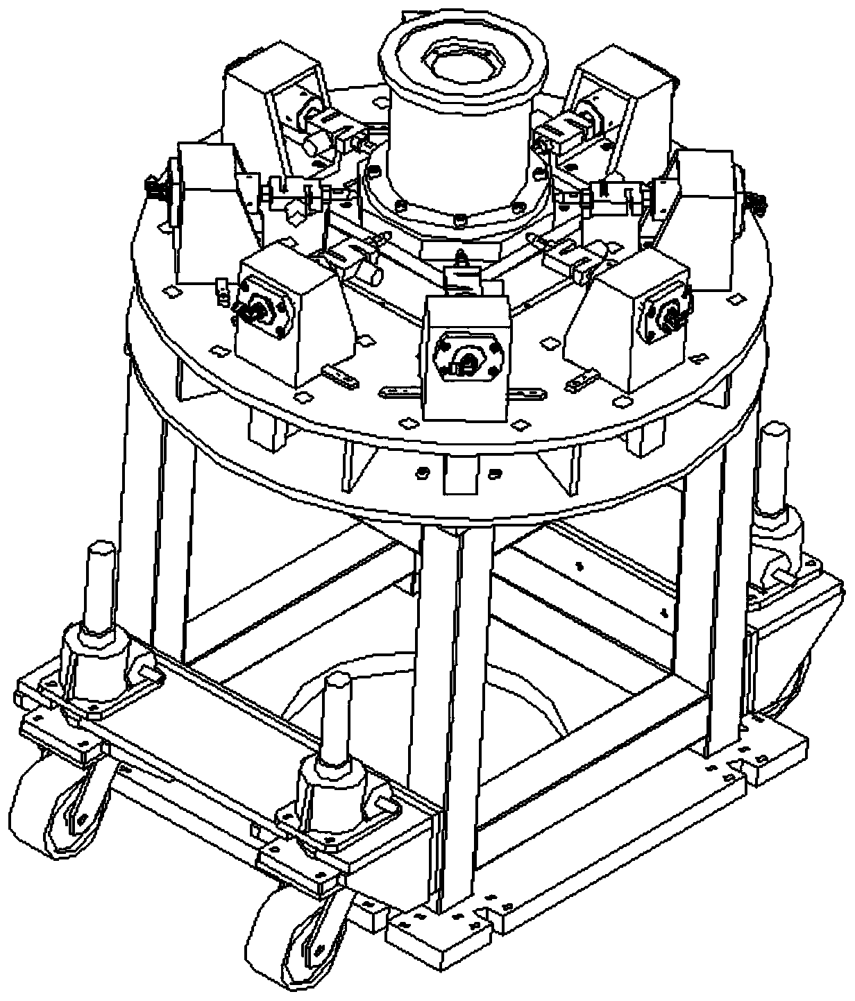 A Piezoelectric Test Device for High Thrust Solid Rocket Motor