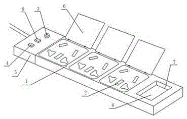 Plug plate type power supply surge protector with mosquito repelling device