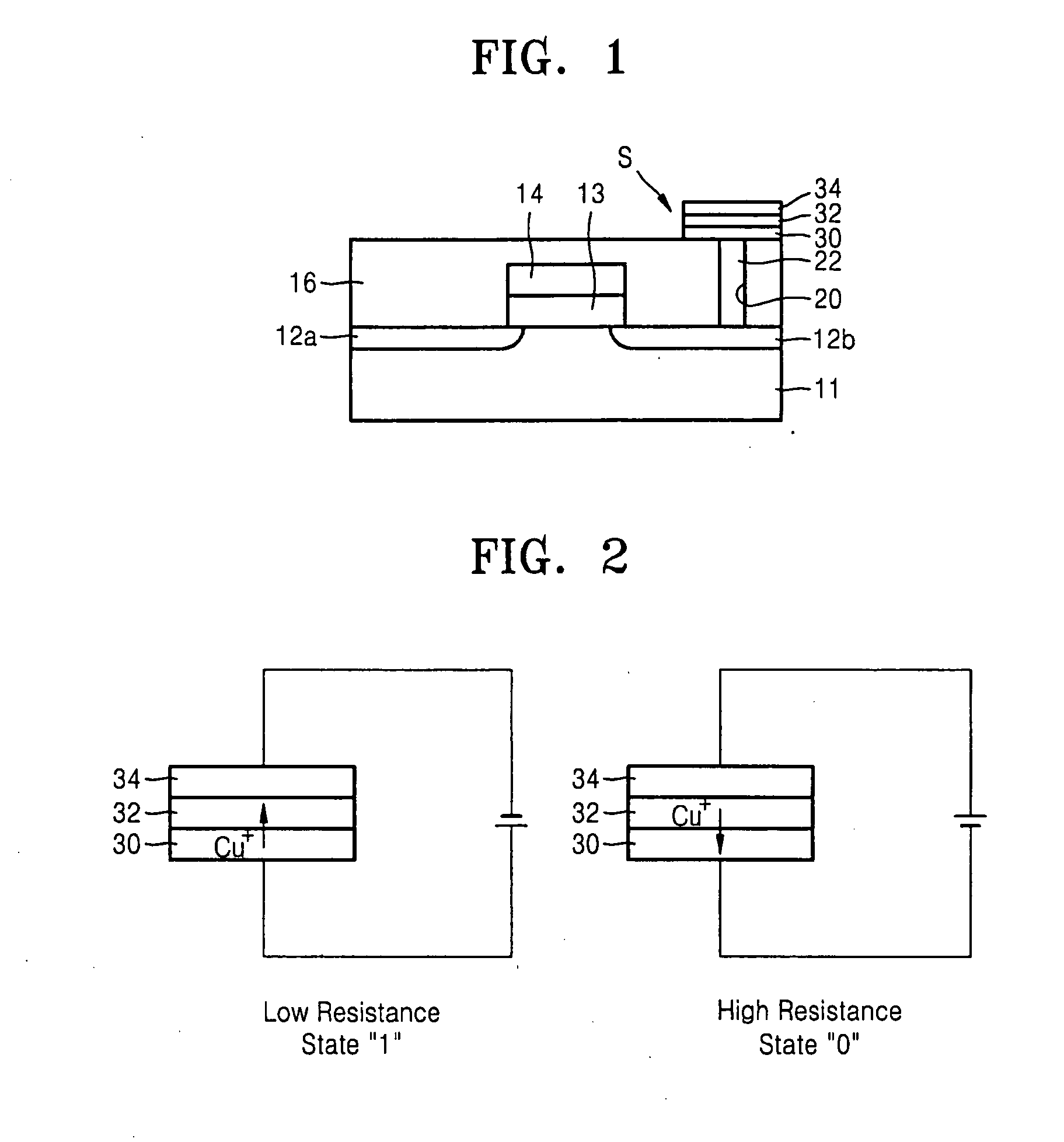 Resistive memory devices having a CMOS compatible electrolyte layer and methods of operating the same