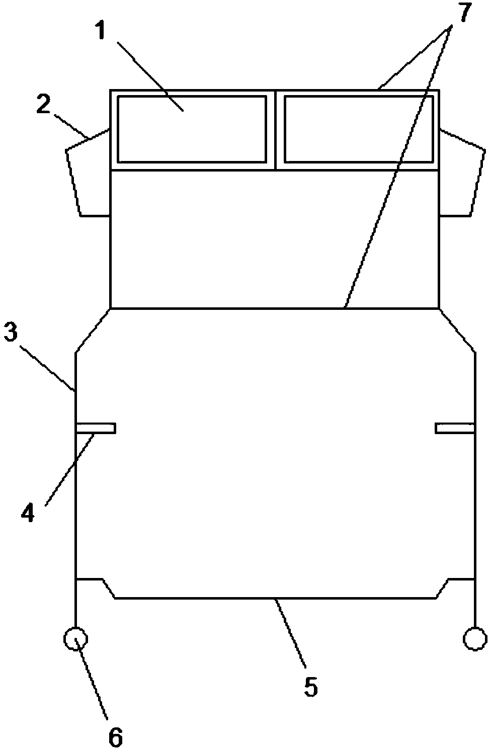 Mobile ICU work station and control method