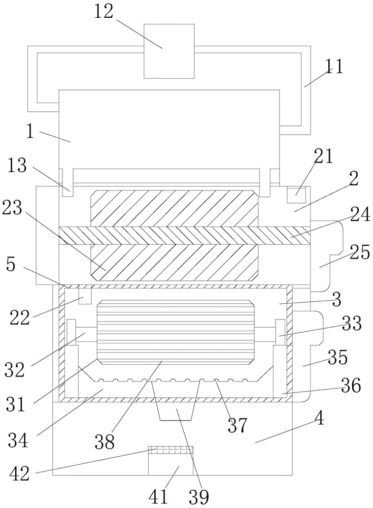 Tea leaf fixation and rolling integrated device