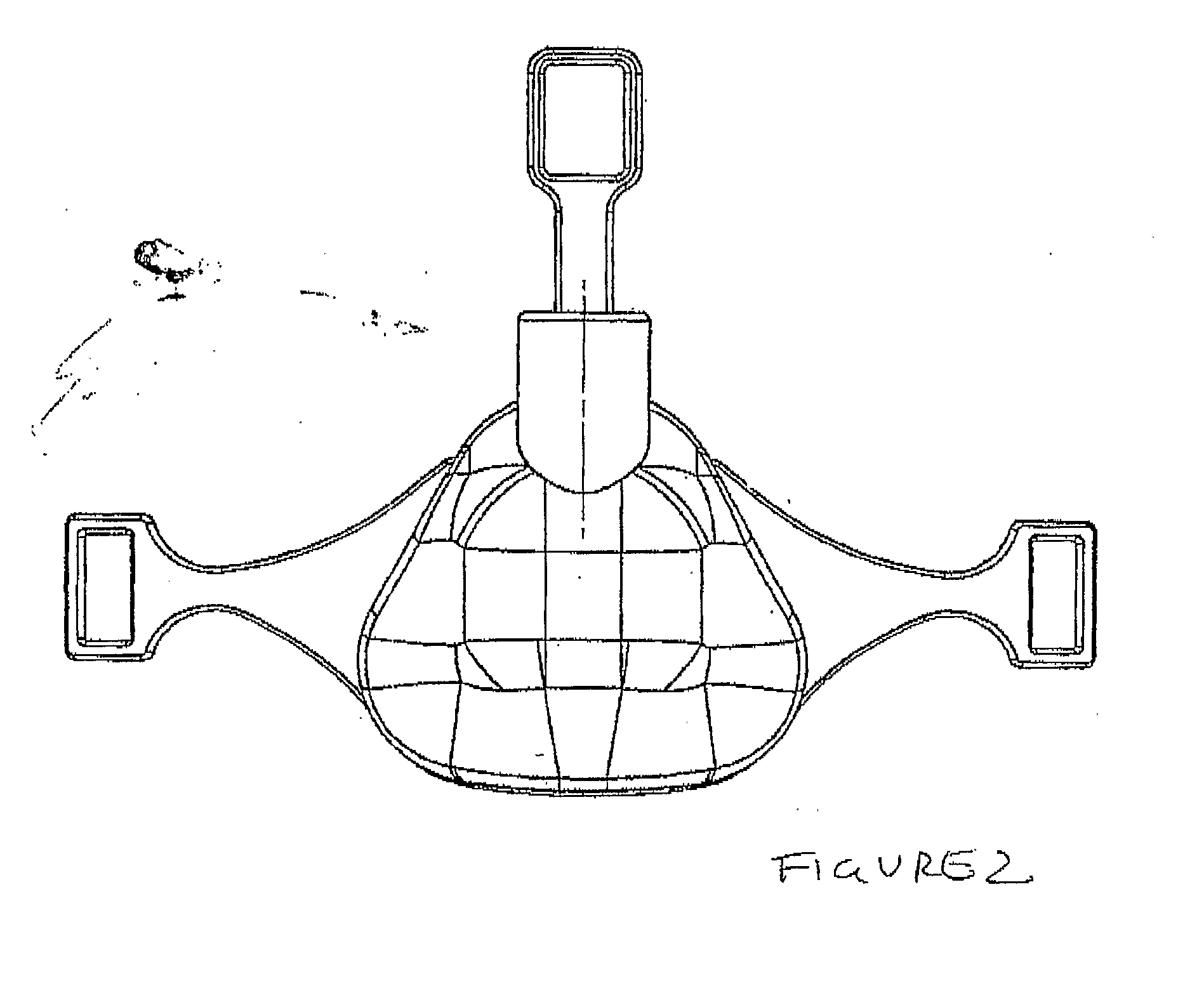 Gas mask assembly with swivel connector