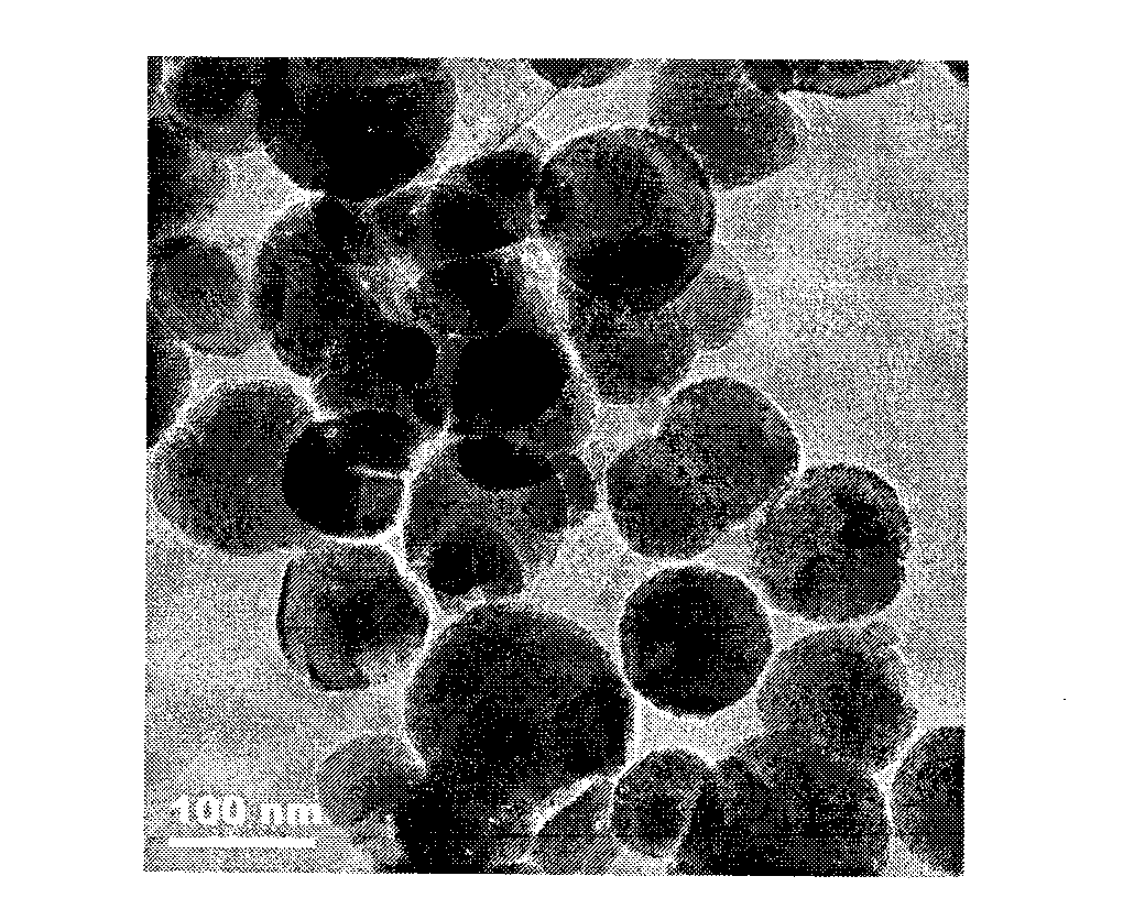 Process for preparing spherical nanometer spinel zaffre by hydrothermal method