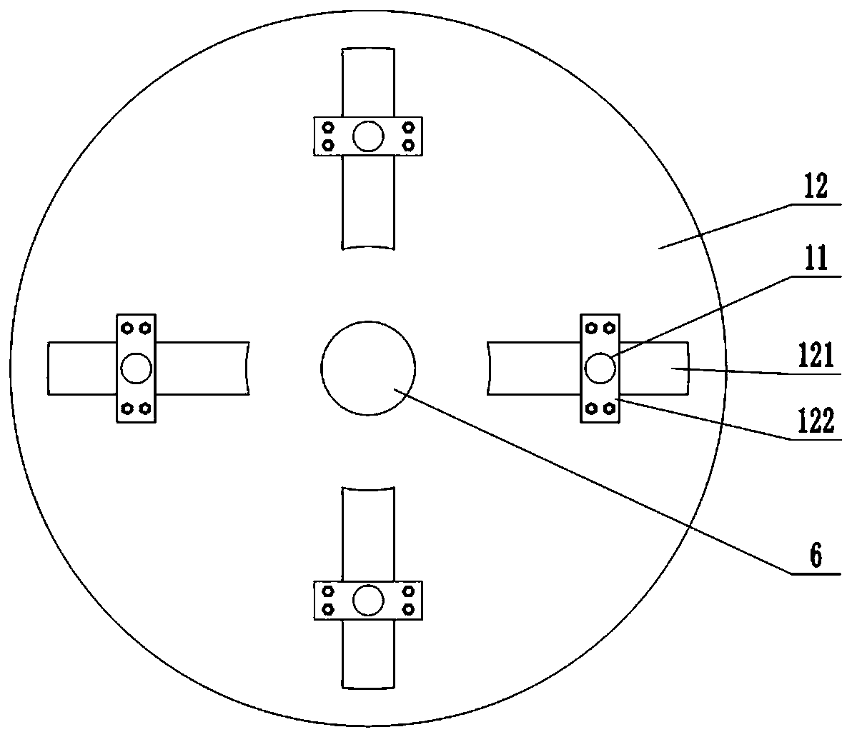 A pyrolysis gasifier