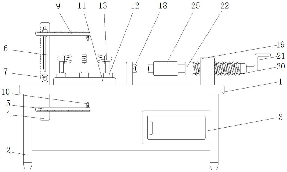 Clamping device for optical lens processing