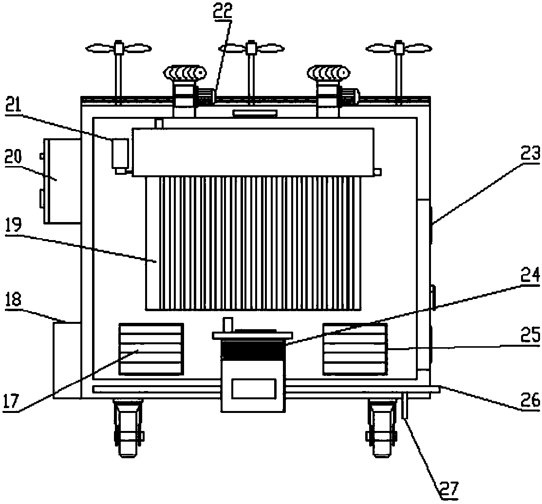 Removable multi-energy air-dried mutton and beef processing apparatus