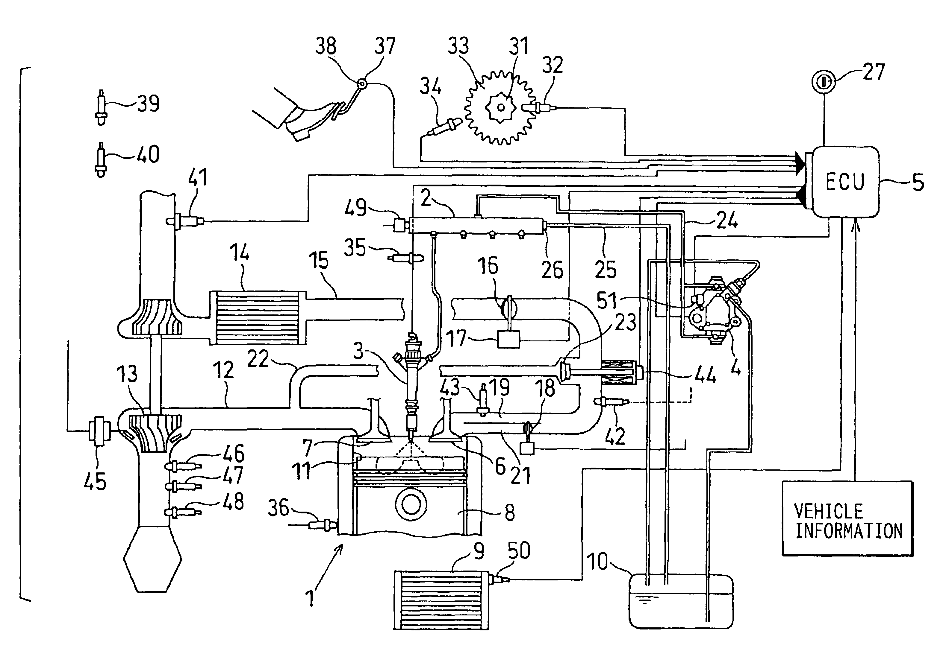 Accumulation type fuel injection system