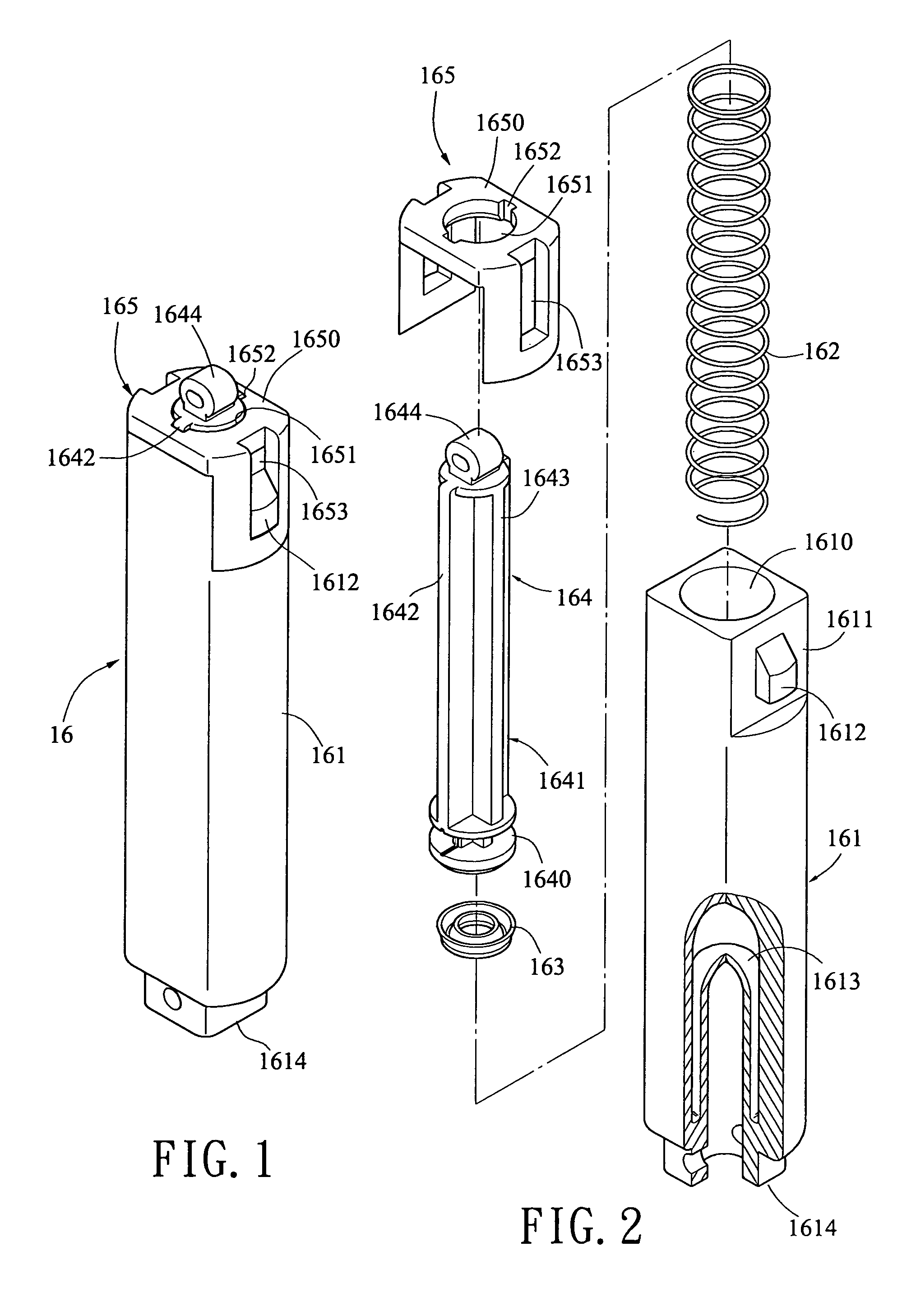 Retractable luggage handle with dampish extending speed