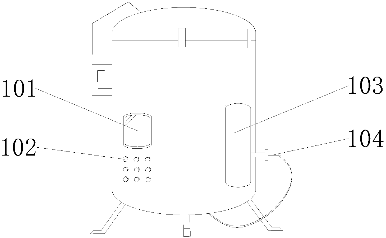 Slag discharging device of metallurgical furnace