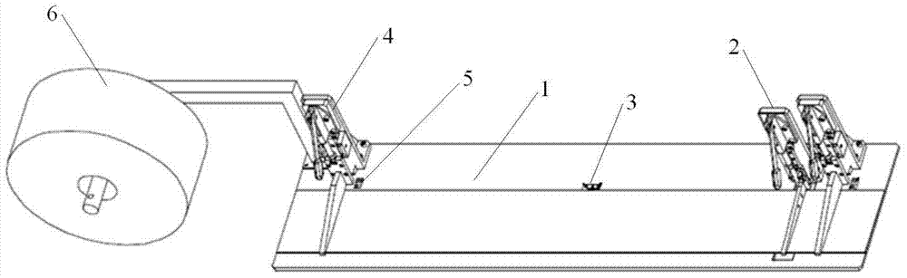 Radian testing device for battery diaphragm