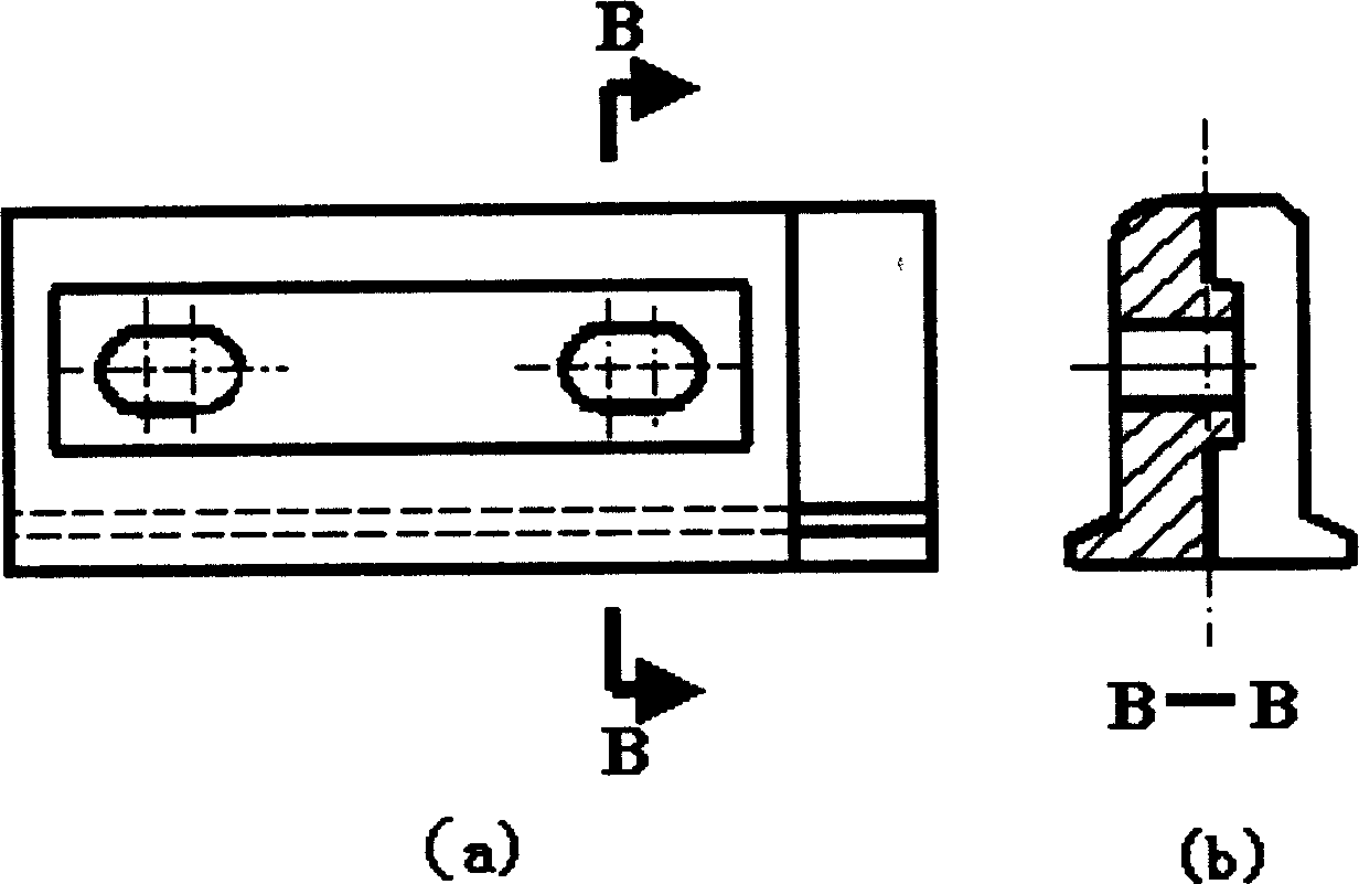 Transtion joint for reducing impacted vibration to rail joint by heavy load train