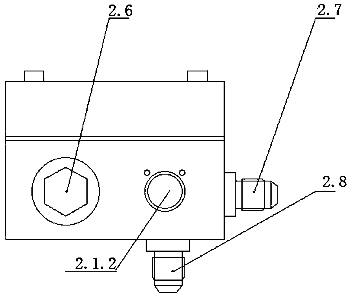 Electromagnetic valve pressure buffering device and pressure buffering method