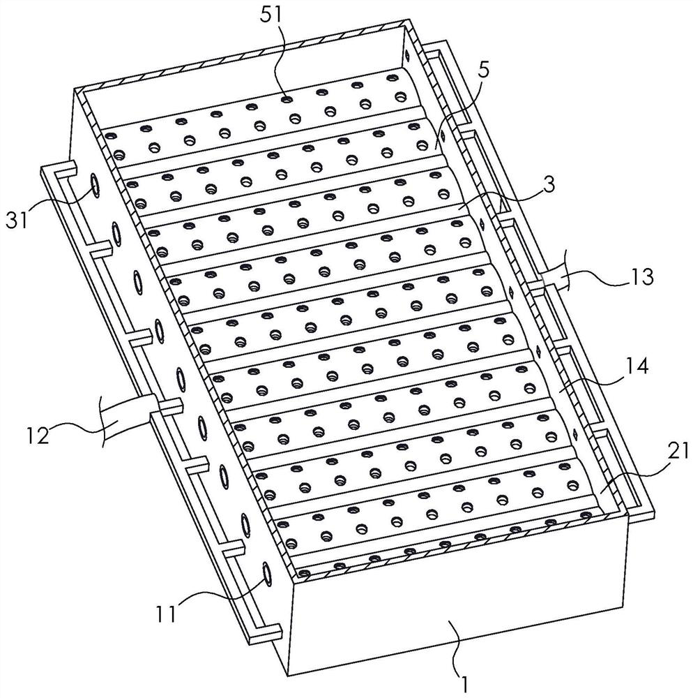 A texturing machine cooling device