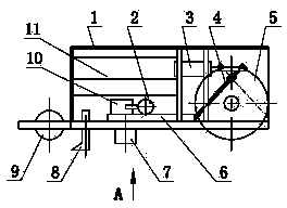 Smooth transplanter for cotton seedlings grown in nutrition bowls