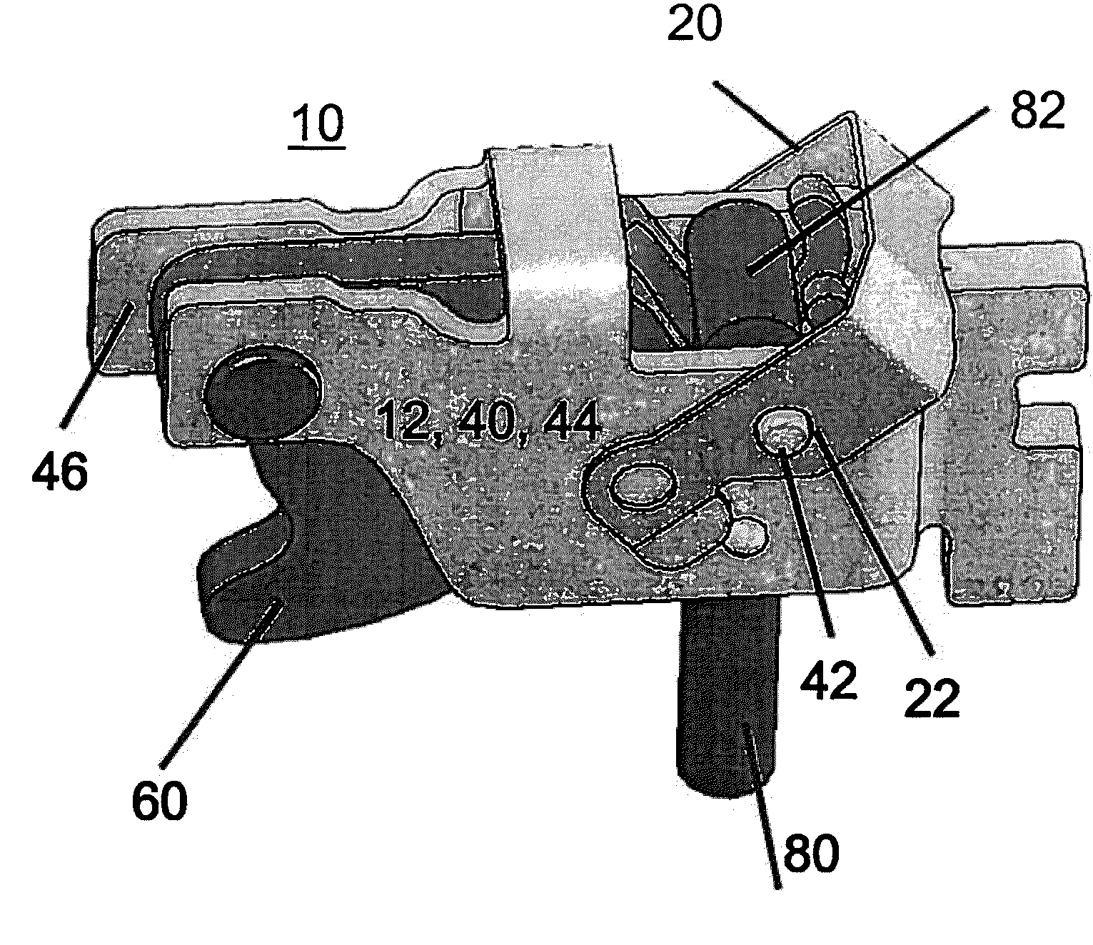 Cable end retention clip assembly and method