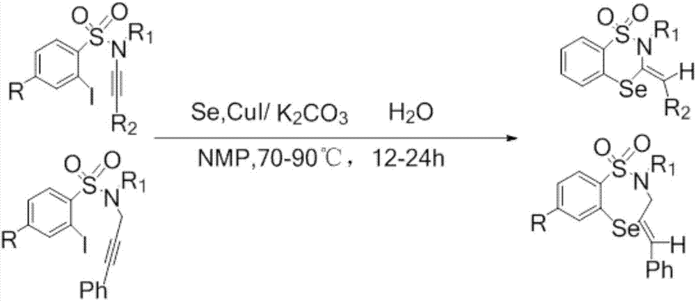 Preparation method of beta-hydroxyphenyl selenide compound