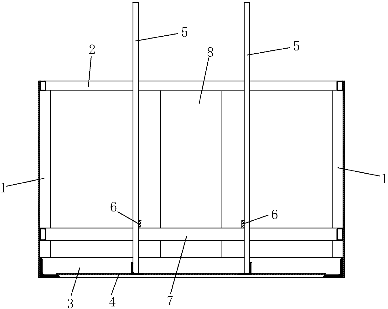 A drying frame for non-metallic mineral shaped filter cake