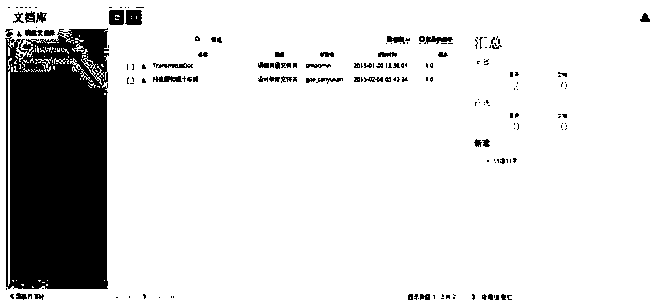 An internal and external collaborative office management system based on project documents