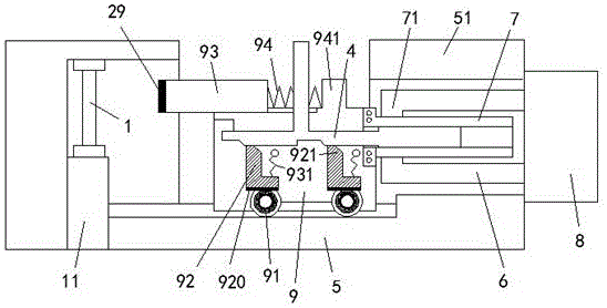 Wearing-resistant loading device and application method thereof