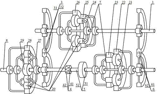 Compound type hydraulic torque converter with overflow valve arranged externally and continuously variable transmission