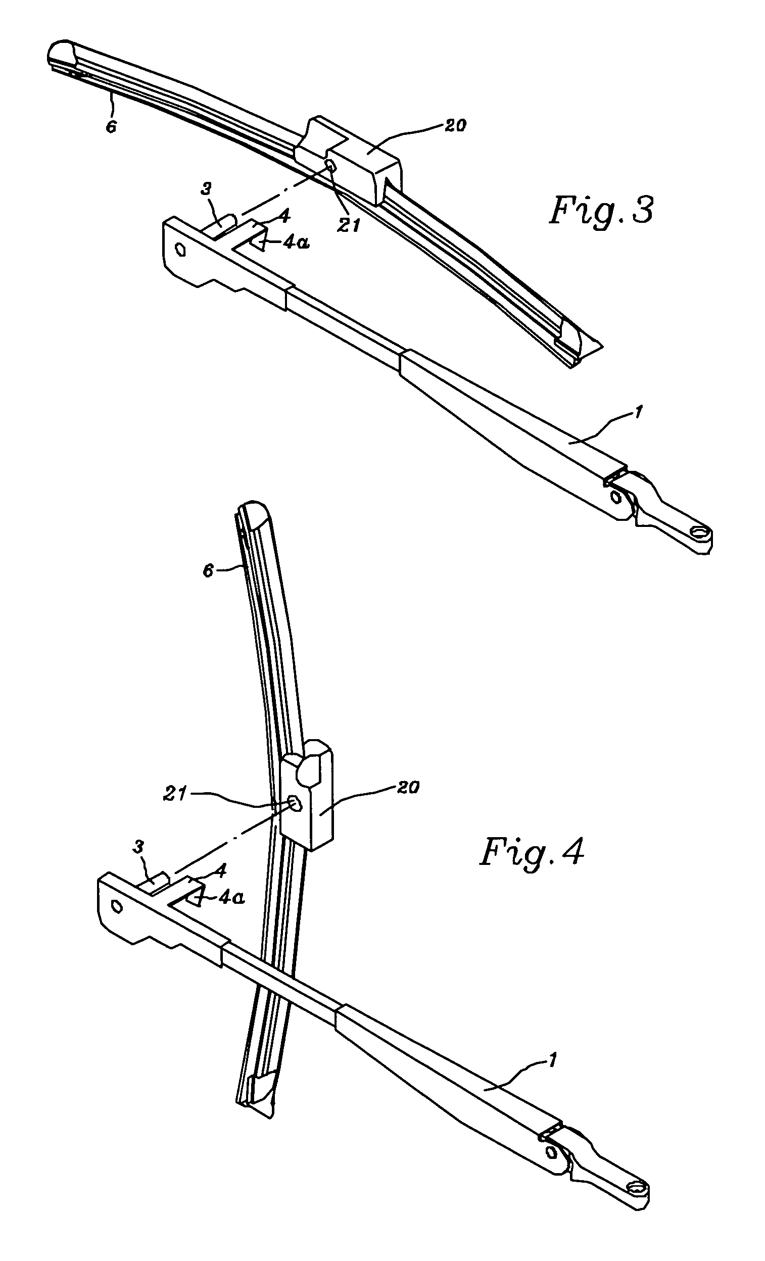 Joint apparatus of car windshield wiper arm