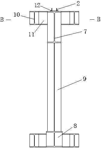 A roof steel truss sliding track and disassembly method