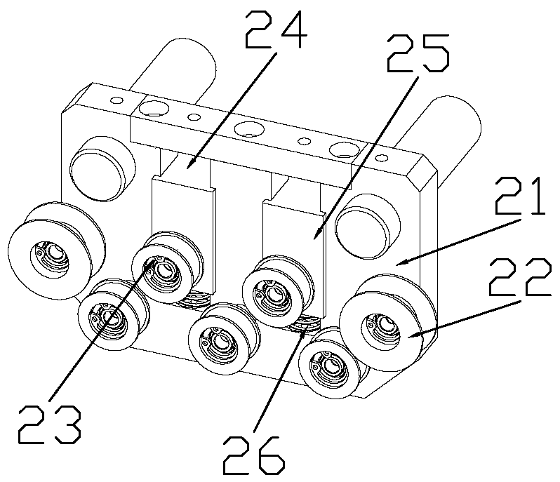 Nose bridge strip supply device of full-automatic mask machine