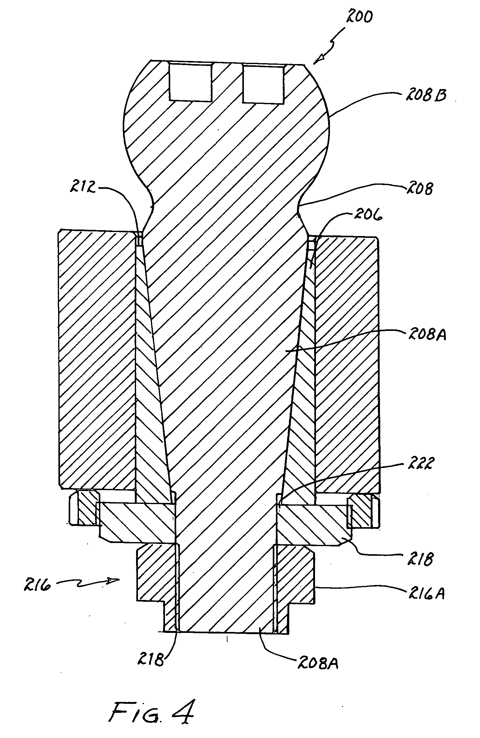 Ball steering pin assembly for reduced wear and method therefor